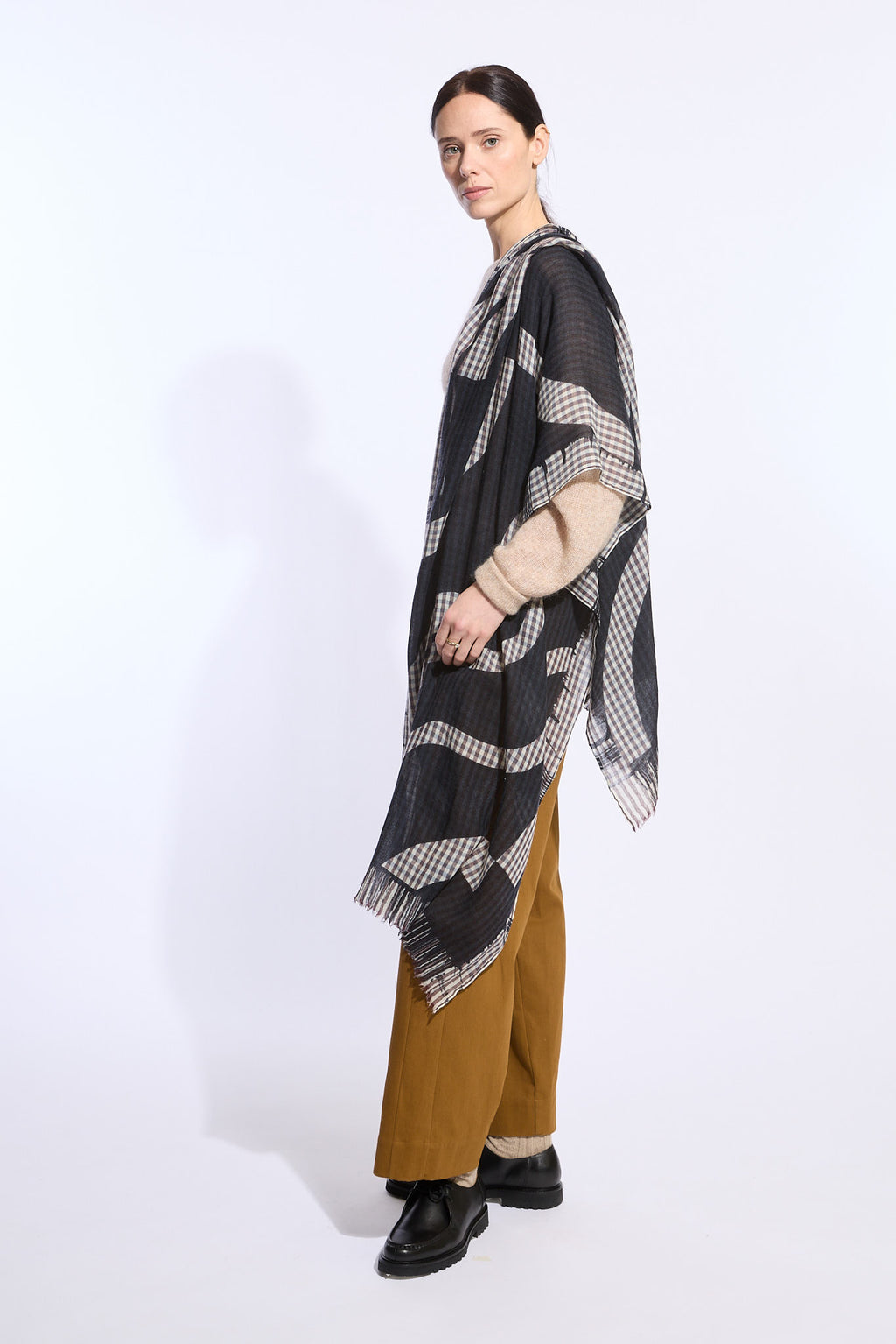 Foulard Wave Petrole