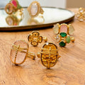N°846 S - Bague libellule petit modèle