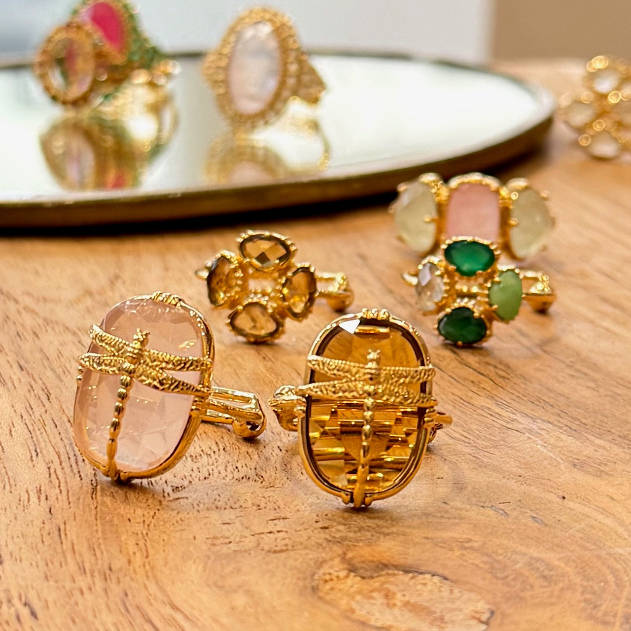 N°846 S - Bague libellule petit modèle