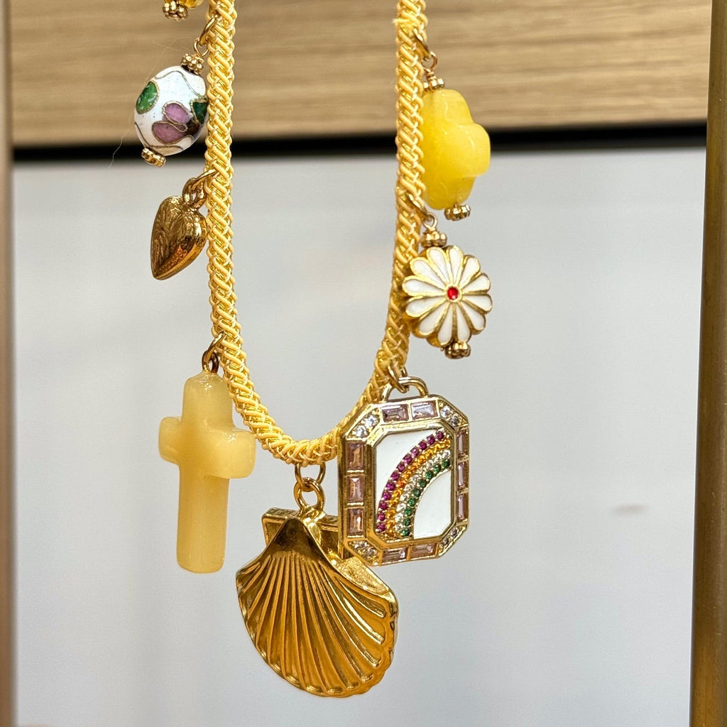 Colliers Jona - jaune