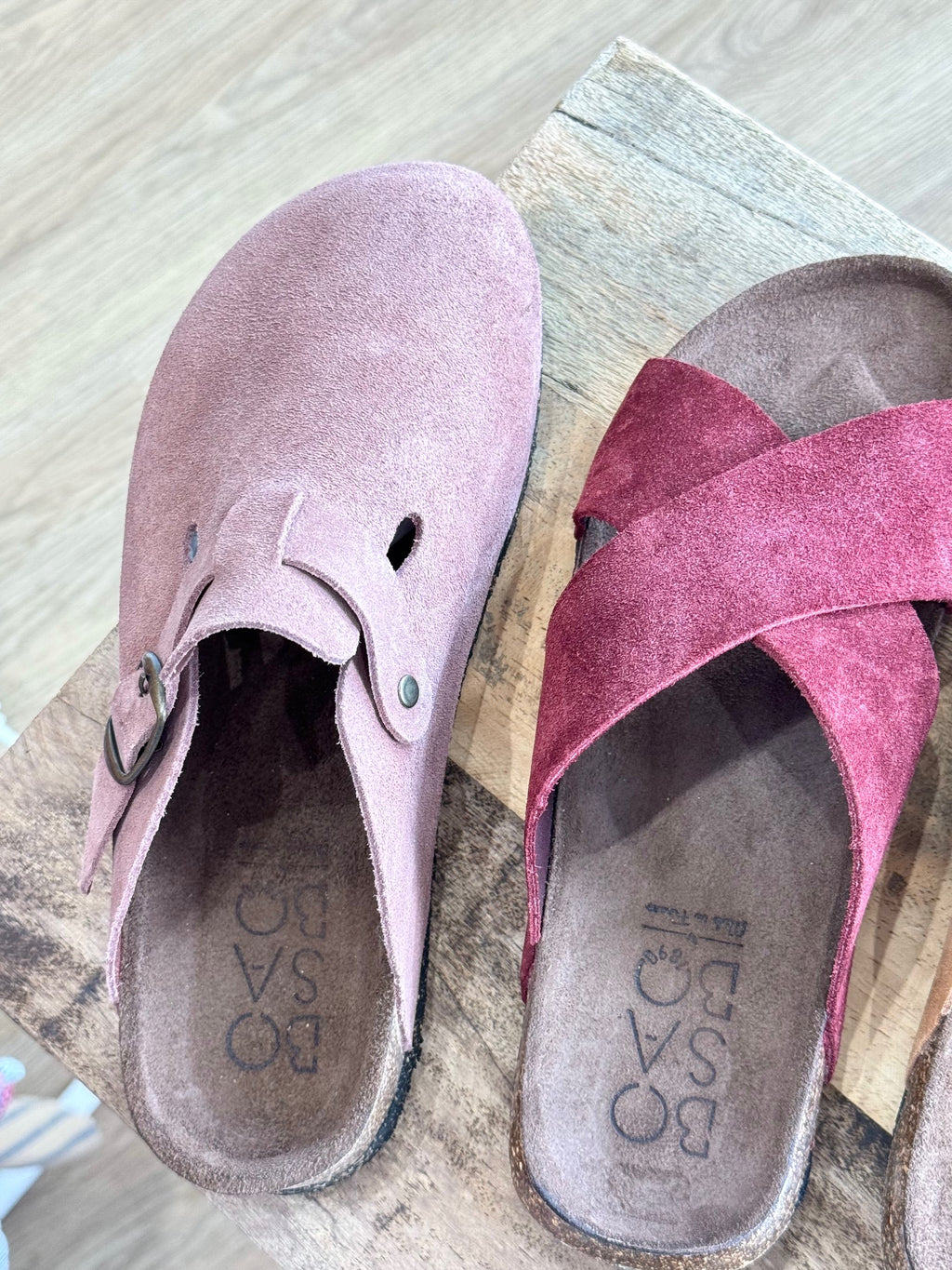 Sandale Bordeaux
