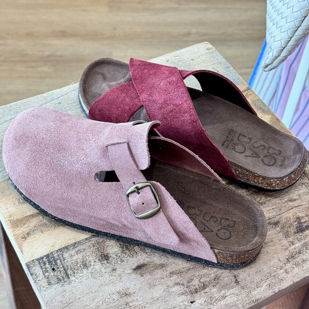 Sandale Bordeaux