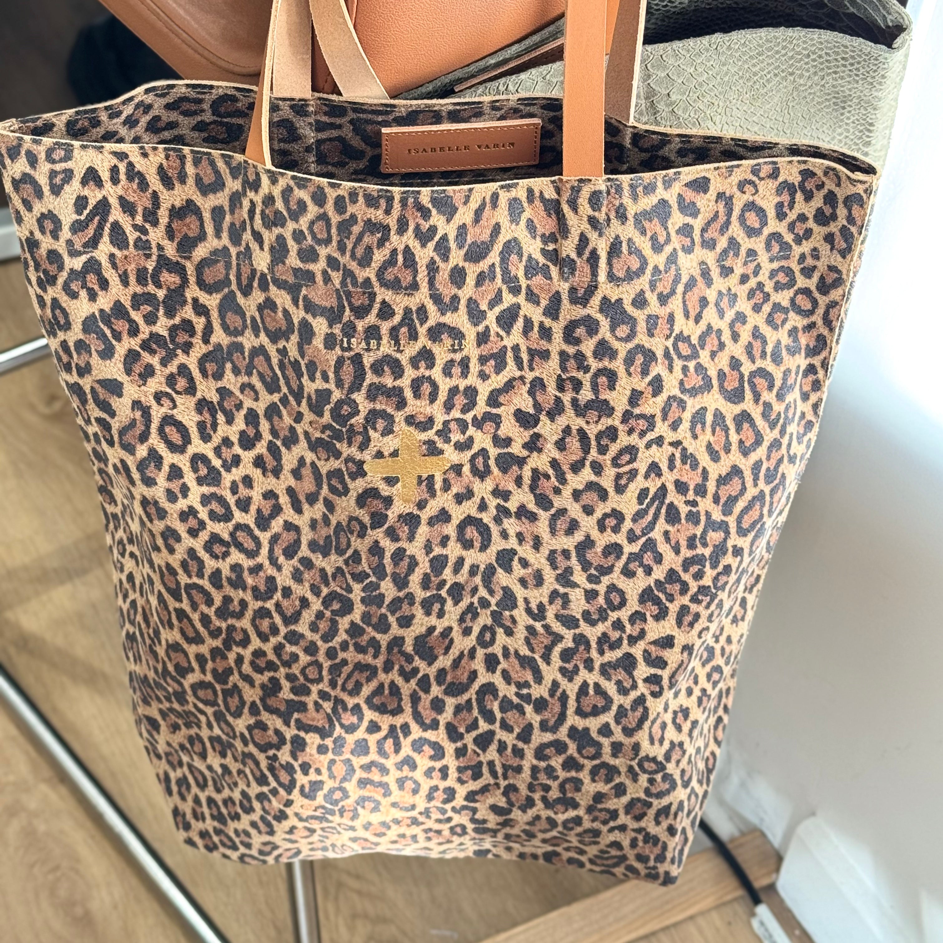 Cabas Mester - Leopard Beige