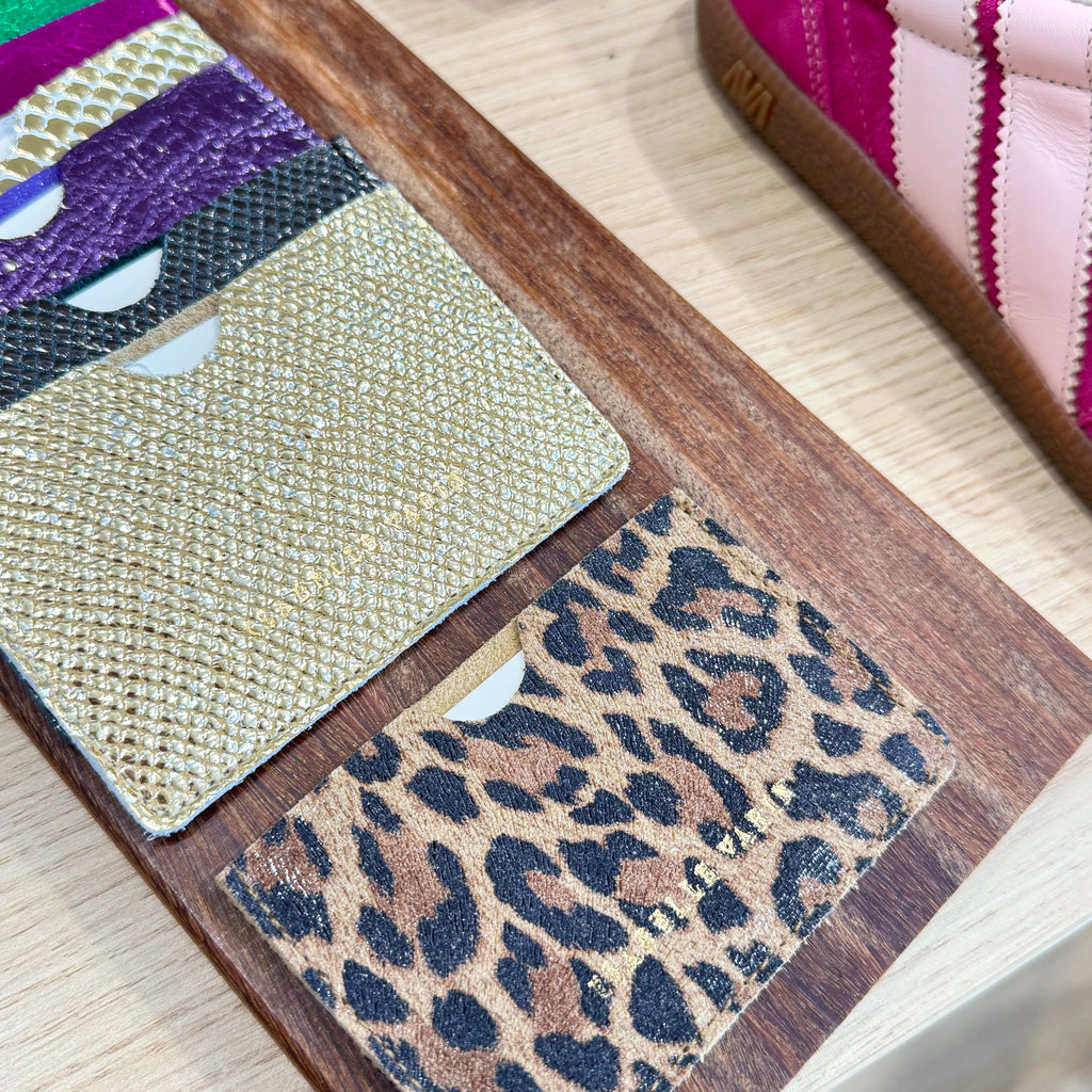 Porte-Cartes Credy - Leopard Beige