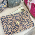 Pochette Love - Leopard Beige