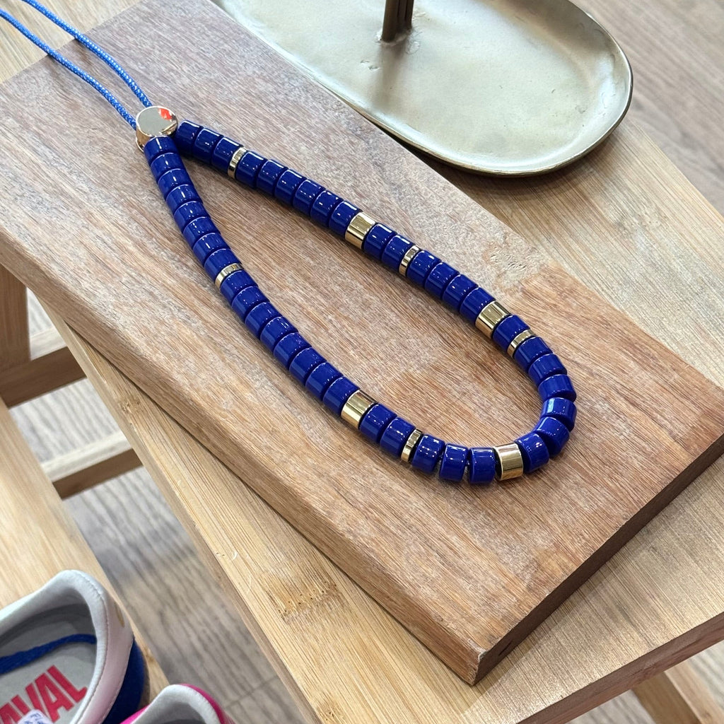 Collier Praia - Colbalt