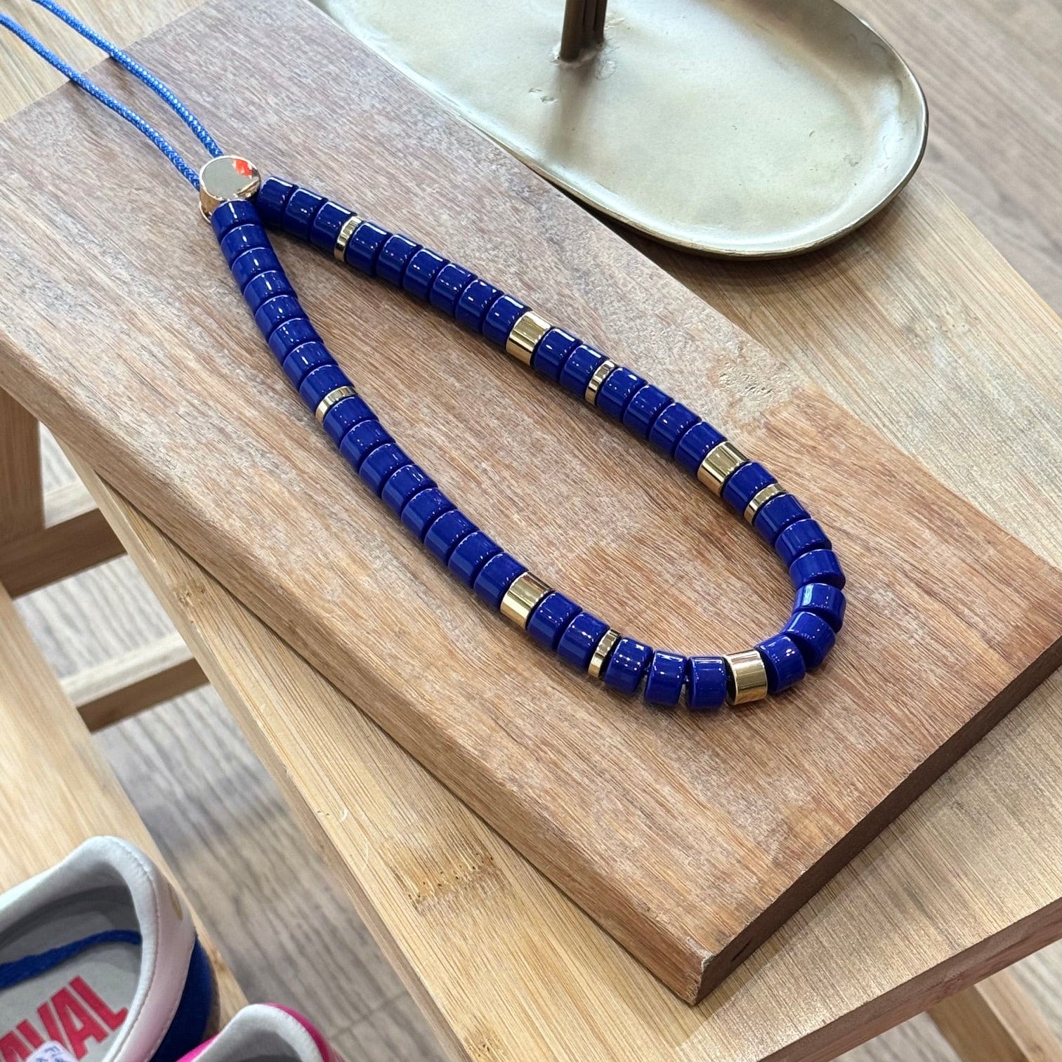 Collier Praia - Colbalt