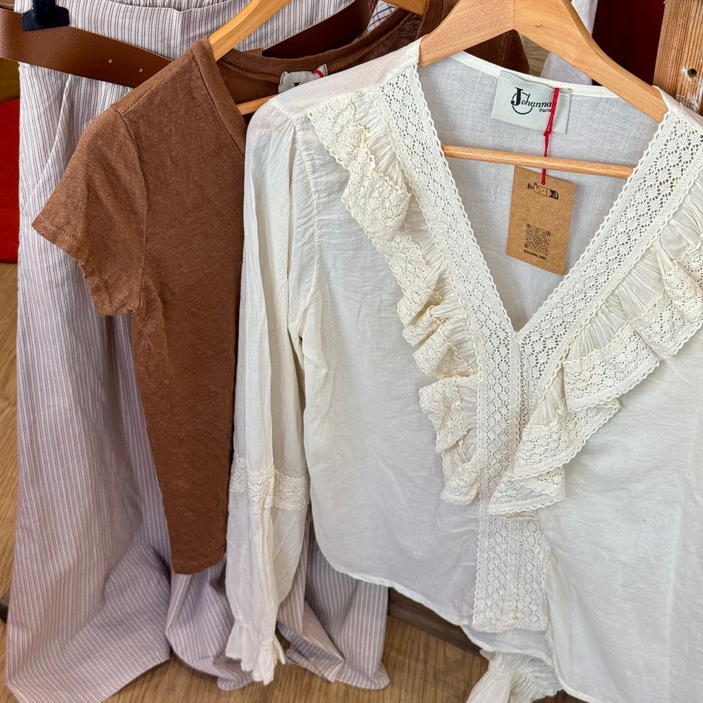 Ines - la blouse blanche