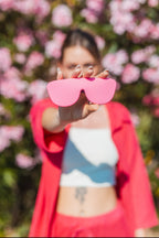 Etui à lunettes - Mauve