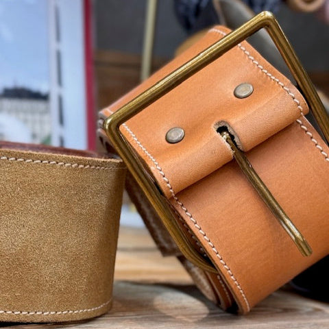 Ceinture Embiez n°760 - Cuir Naturel