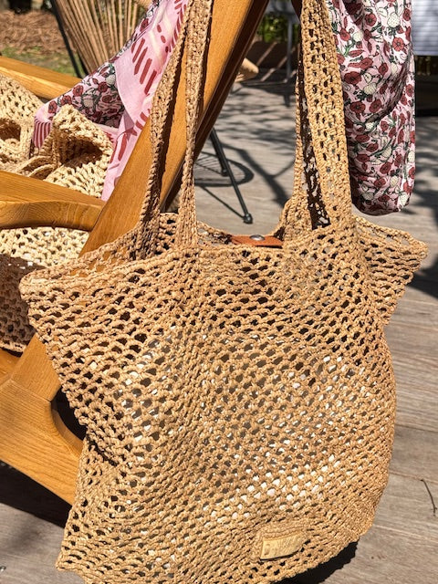 KENTOLOA - Sac en raphia AM798
