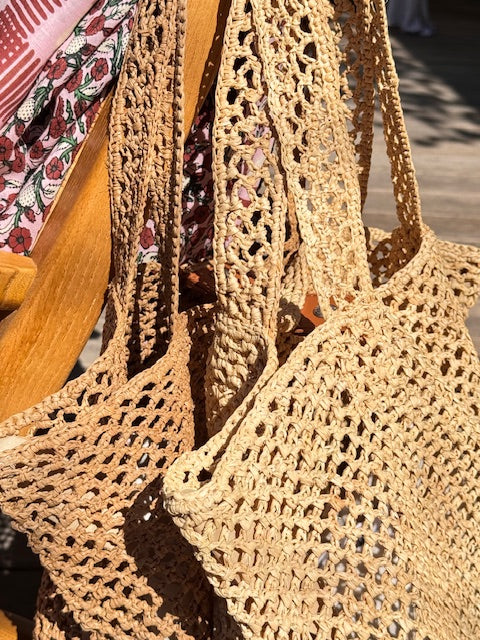 KENTOLOA - Sac en raphia AM798