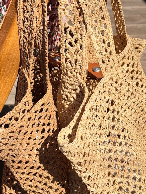 KENTOLOA - Sac en raphia AM798