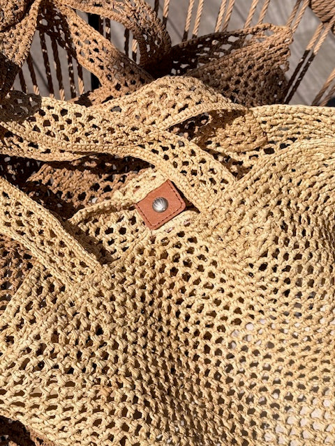 KENTOLOA - Sac en raphia AM798