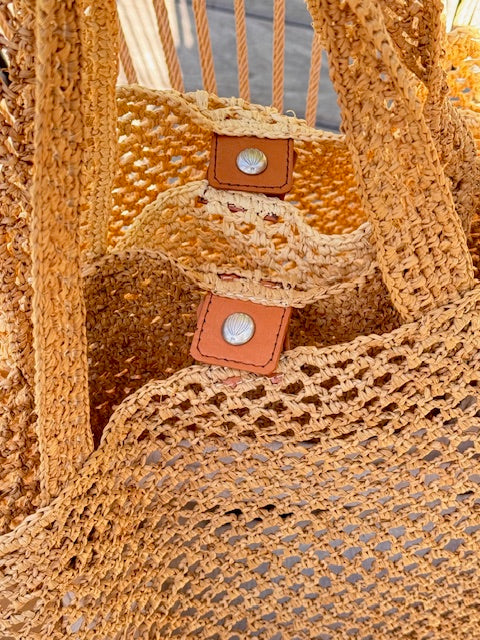 KENTOLOA - Sac en raphia AM798