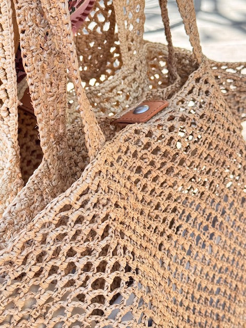 KENTOLOA - Sac en raphia AM798