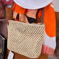 COTINOA - Sac & Pochette en raphia AM797