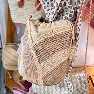 BULBOA - Sac en raphia AM802