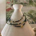 Bracelet Zebra - Noir Scintillant
