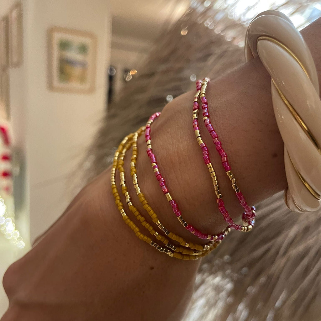 Bracelet Zebra - Rouge de Noel