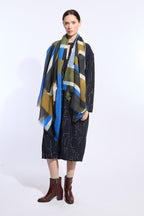 Foulard Petra Bleu