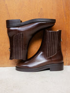 Joyce Cuir Mogano - Cuir lisse