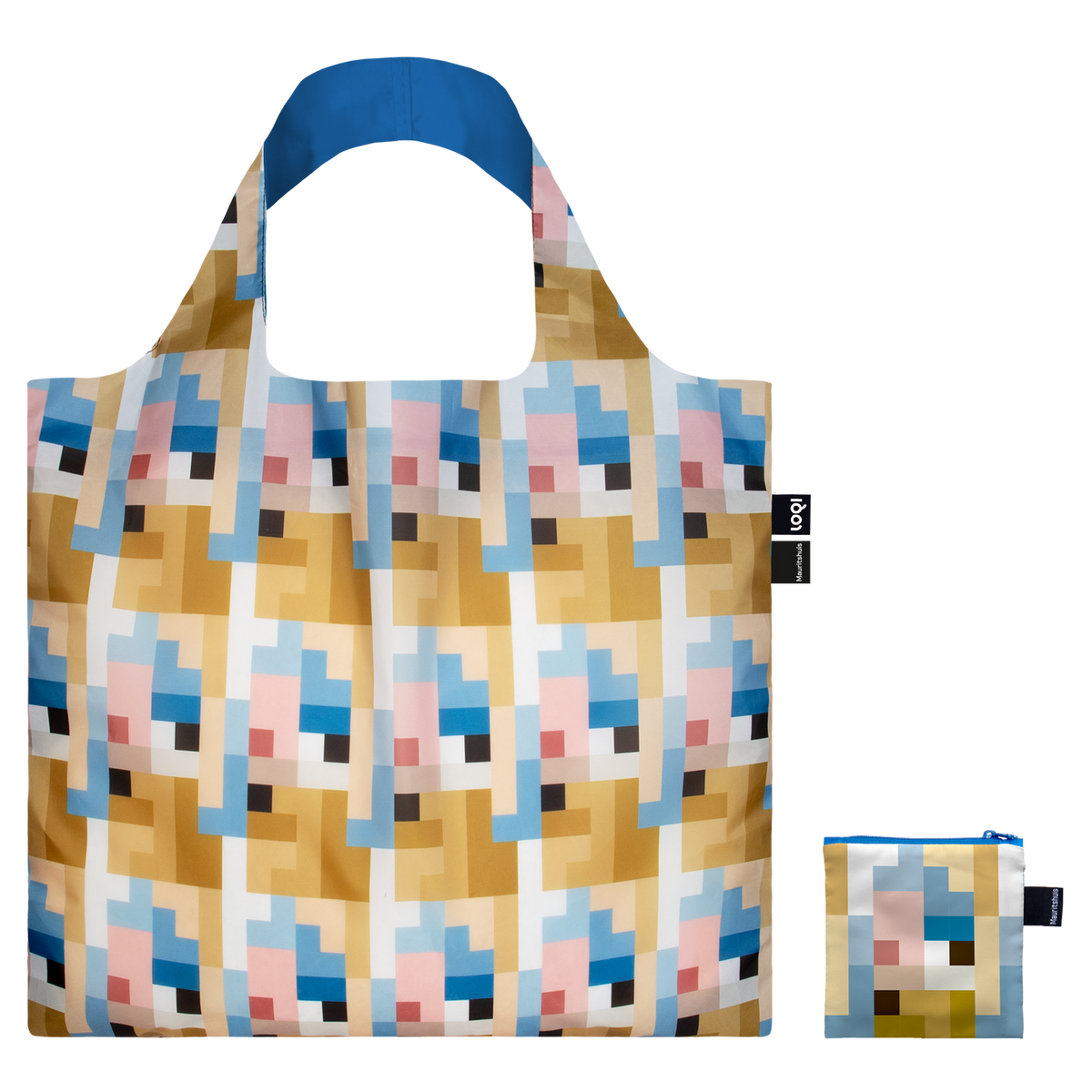 Sac recyclé Johannes Vermeer - La jeune Fille à la perle