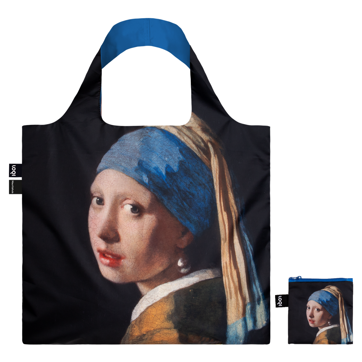 Sac recyclé Johannes Vermeer - La jeune Fille à la perle
