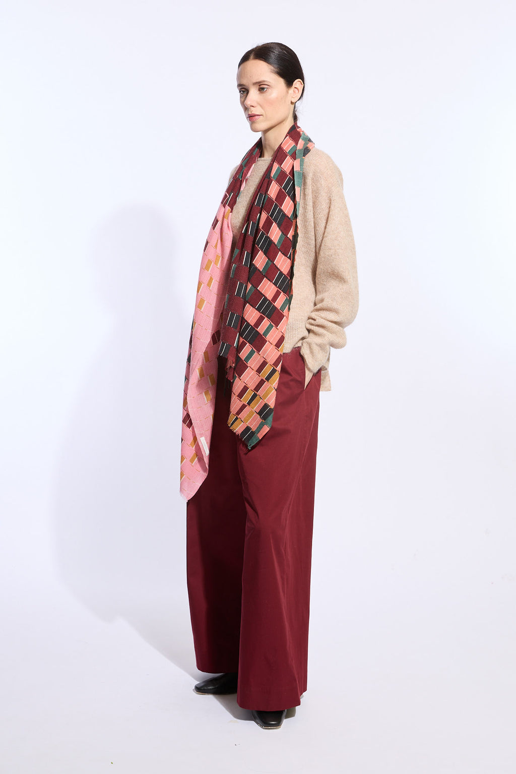 Foulard Dedale Corail