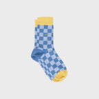 KRO12 - Chaussettes en coton peigné à carreaux - Riverside - Homme