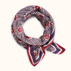 Latika - Anna - Indigo - Grand Foulard Apaches