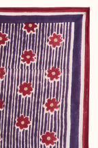Latika - Anna - Indigo - Grand Foulard Apaches