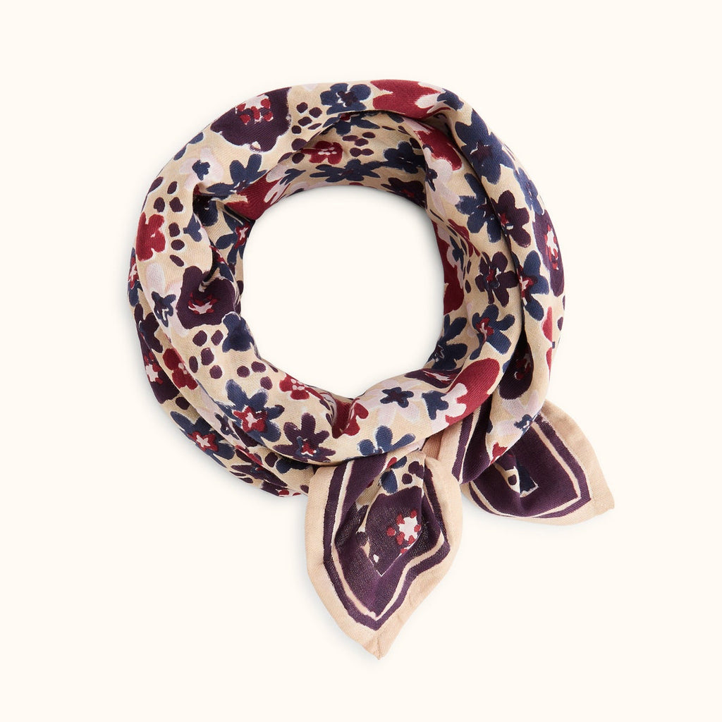 Grand Foulard Apaches Latika - Polly - Macadamia