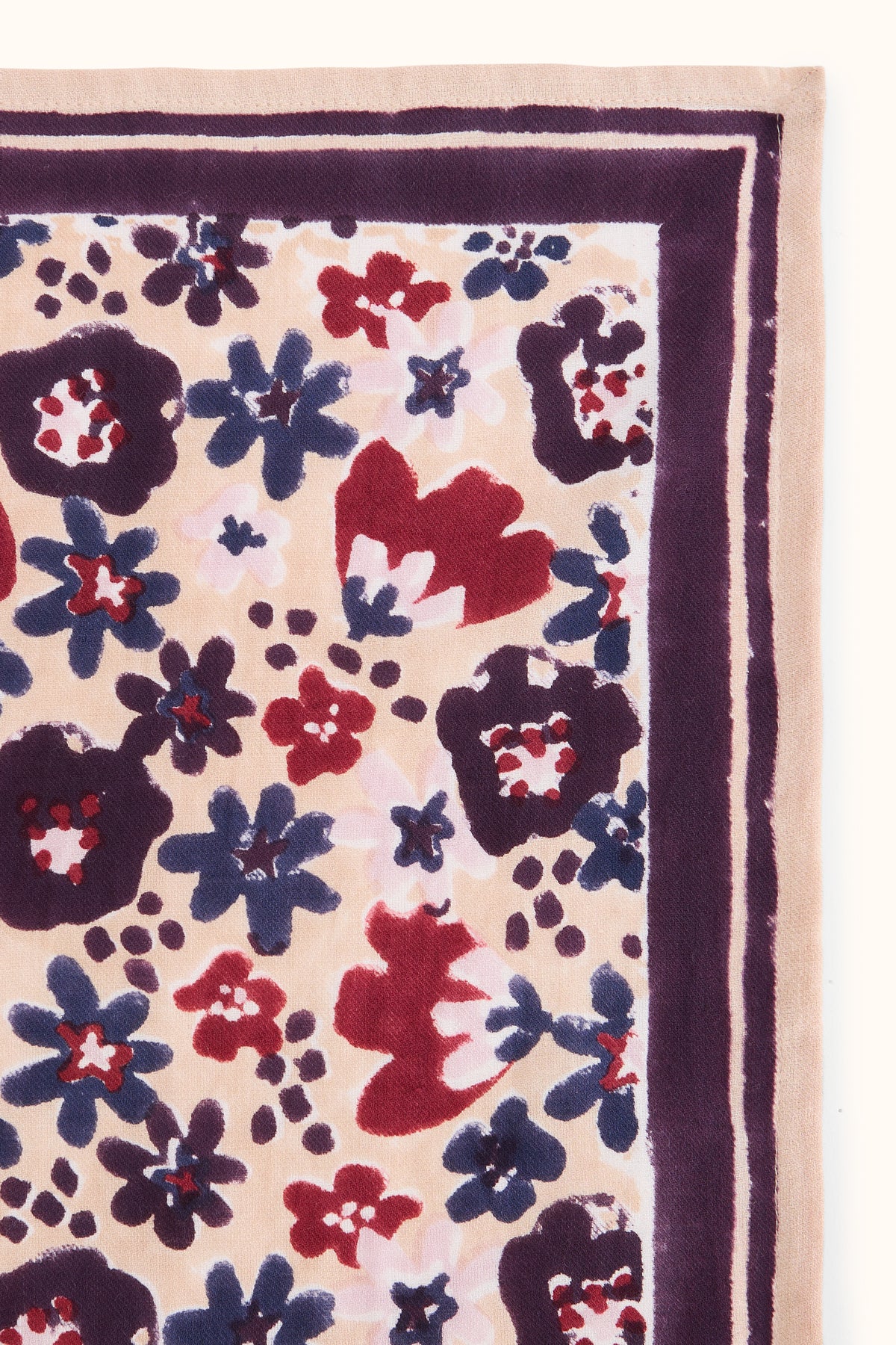 Grand Foulard Apaches Latika - Polly - Macadamia