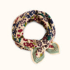 Grand Foulard Apaches Latika - Septembre - Macadamia