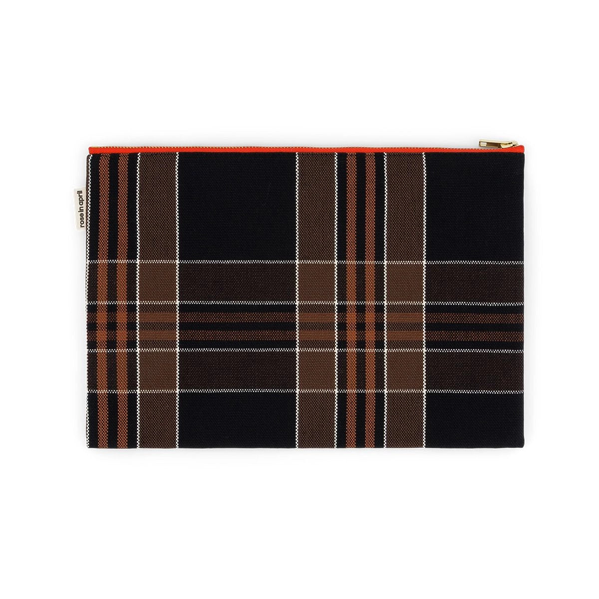 Lili - Grande Pochette - Black Tartan