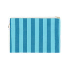 Lili - Grande Pochette  rayure Capri / Tahitian