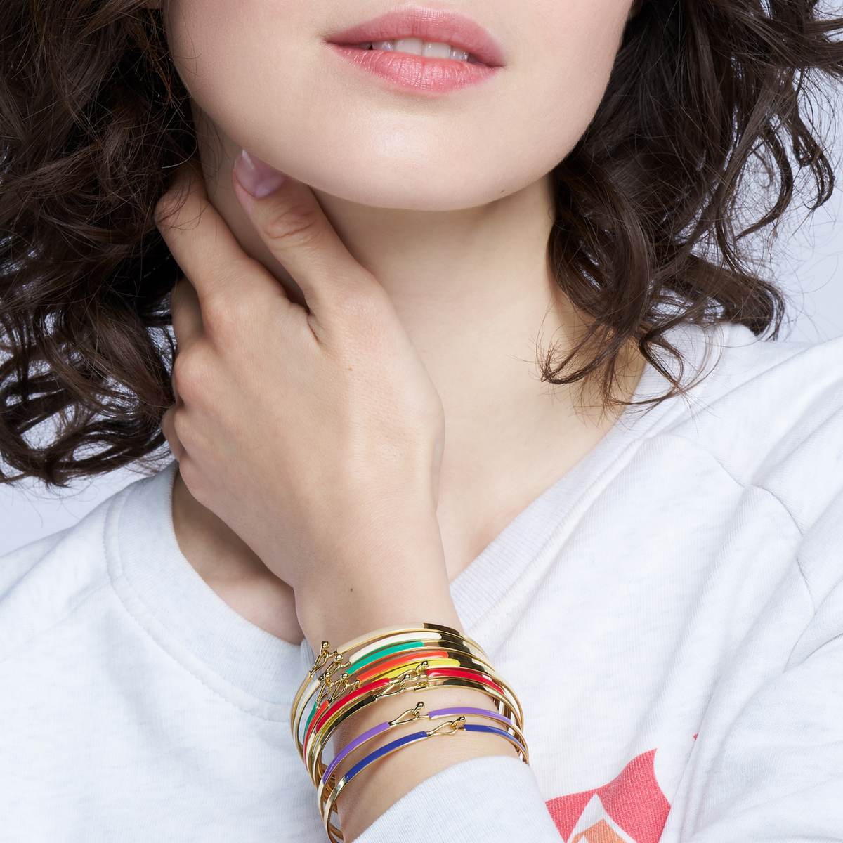 Bracelet Lily - Orange Tangerine