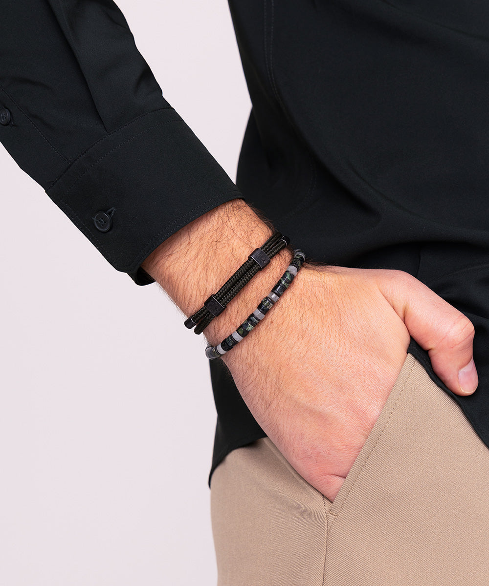 Bracelet Little Lewis DBL - Army | Vintage