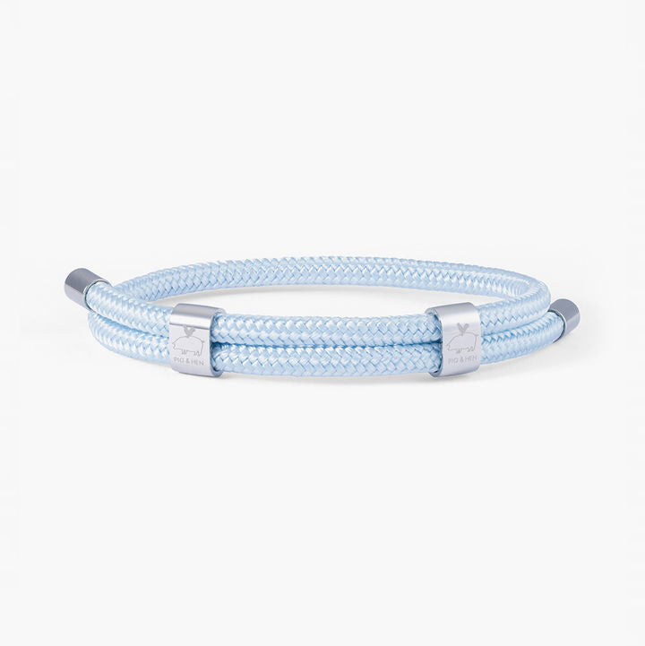 Bracelet Little Lewis DBL - Arctic Blue | Silver