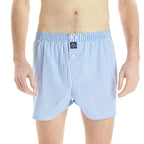 M0235 - Bleu bébé rayé