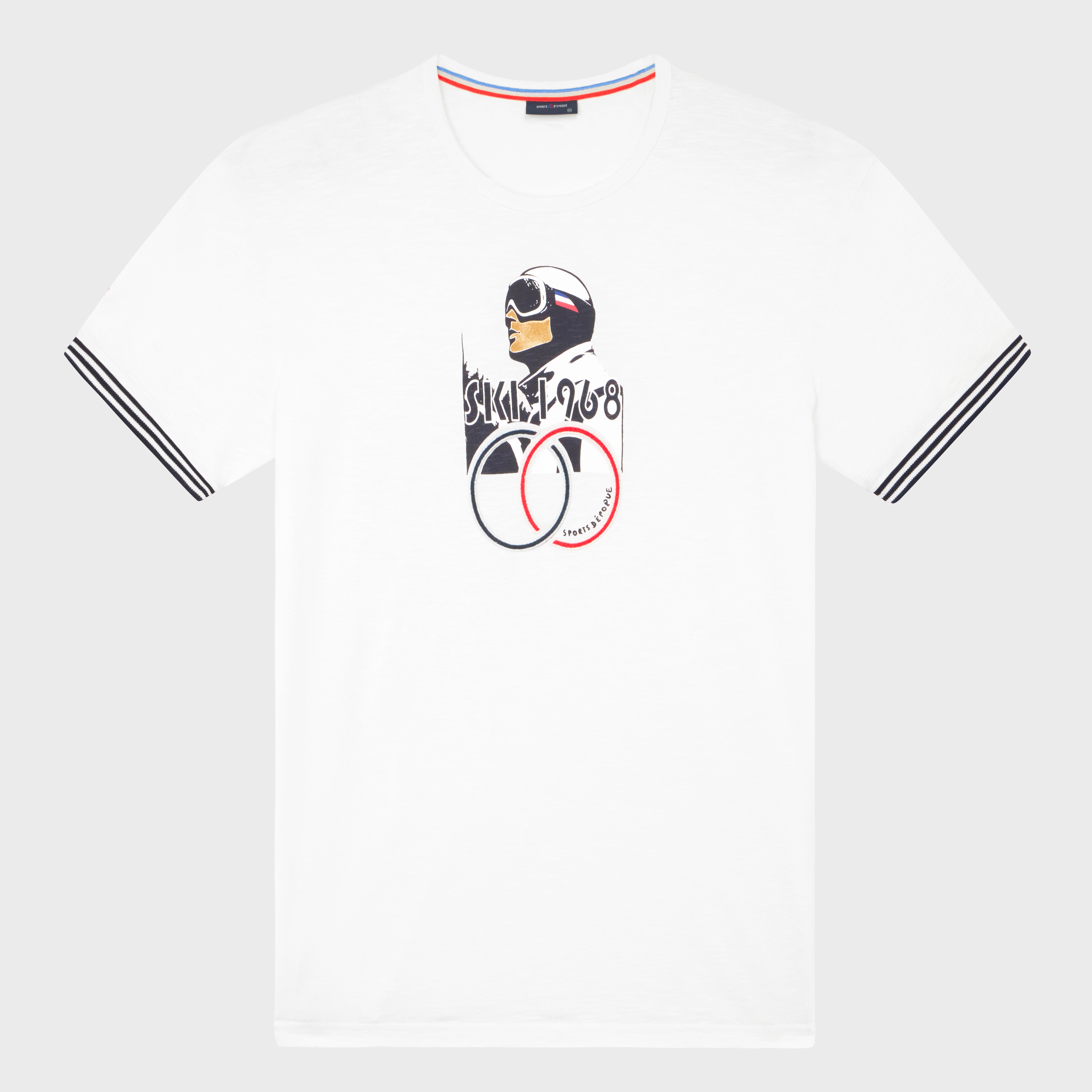 T-shirt ski 1968 - Marshmallow