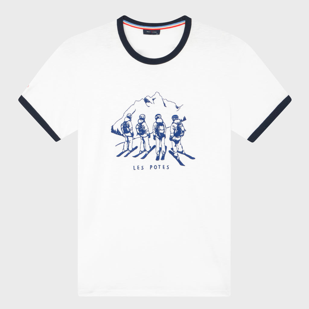 T-shirt les potes - Marshmallow