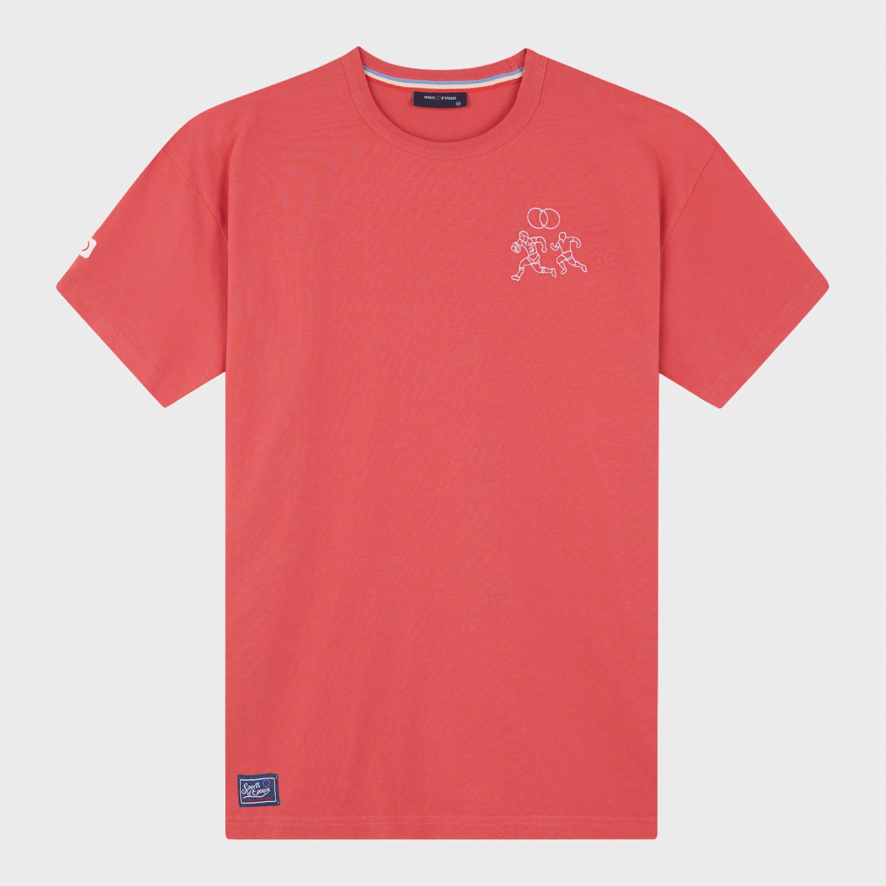 T-shirt Catch me if you - Marshmallow