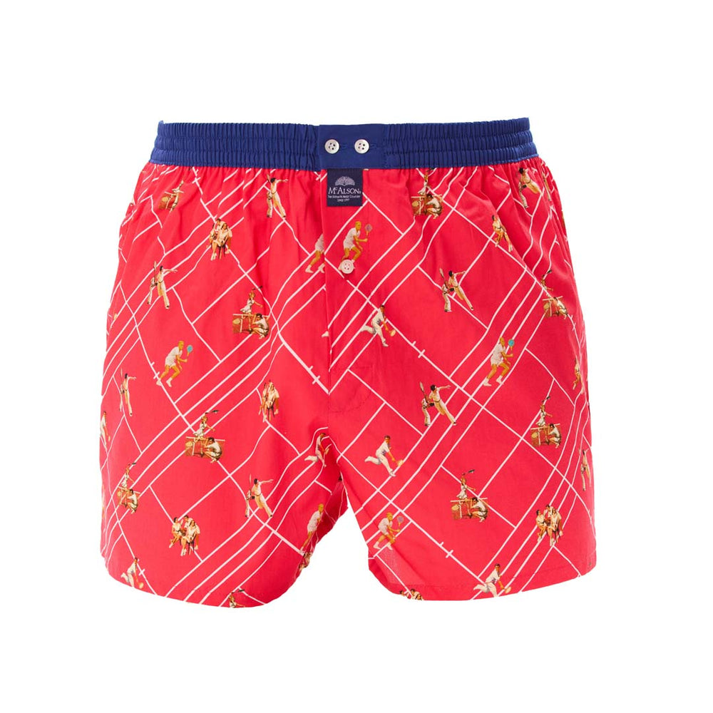 M5345 - Court de tennis rose