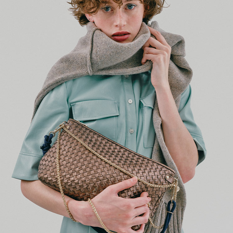 Sac Mallow - Lamb leather Lunar