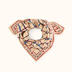 Petit Foulard Apaches Manika - Cahier - Macadamia