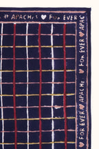 Petit Foulard Apaches Manika - Cahier - Indigo