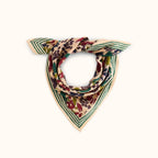 Petit Foulard Apaches Manika - Septembre - Macadamia