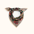 Petit Foulard Apaches Manika - Septembre - Taffeta